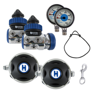 Regulador Halcyon Kit Sidemount H50